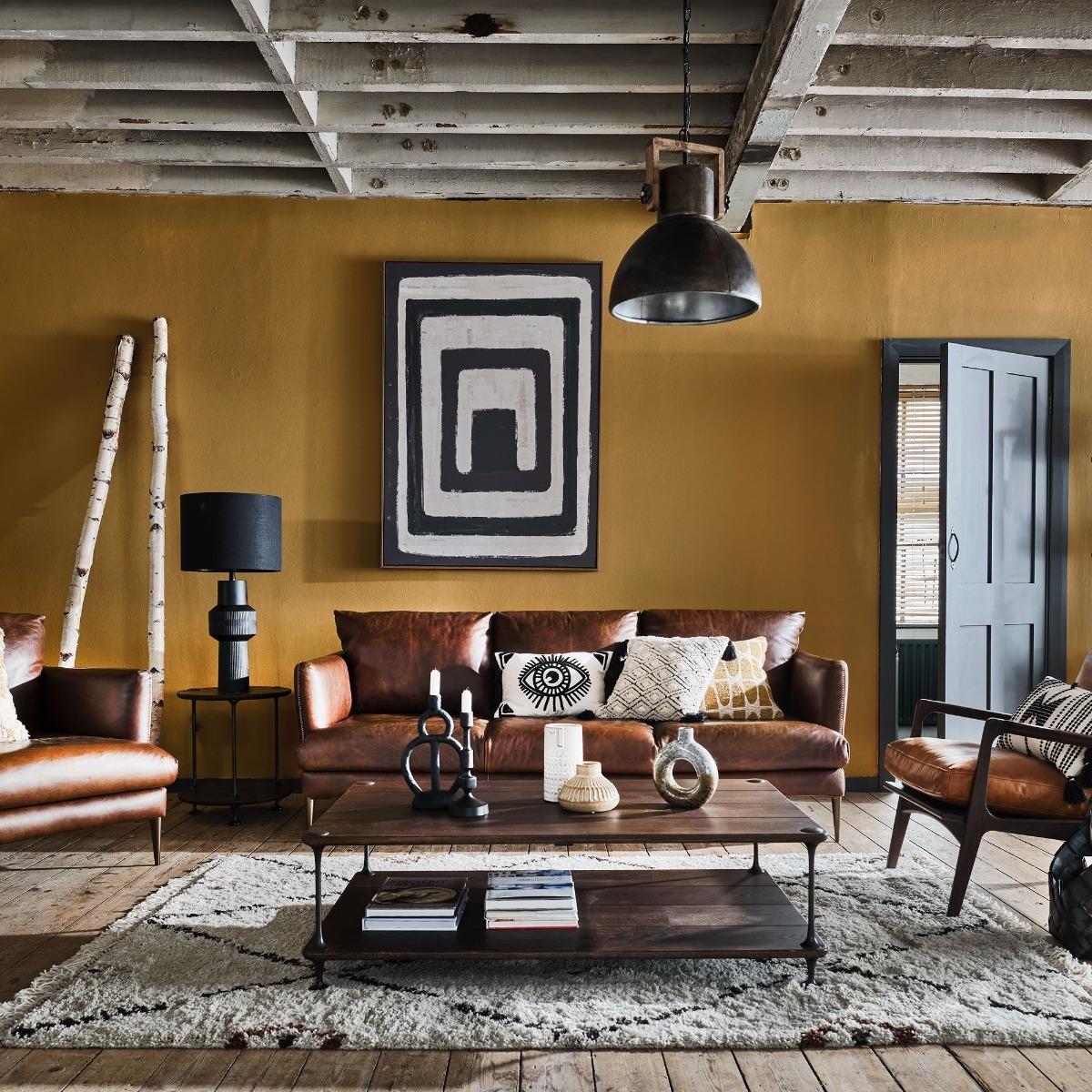 New Acacia Leather Sofa – image 2