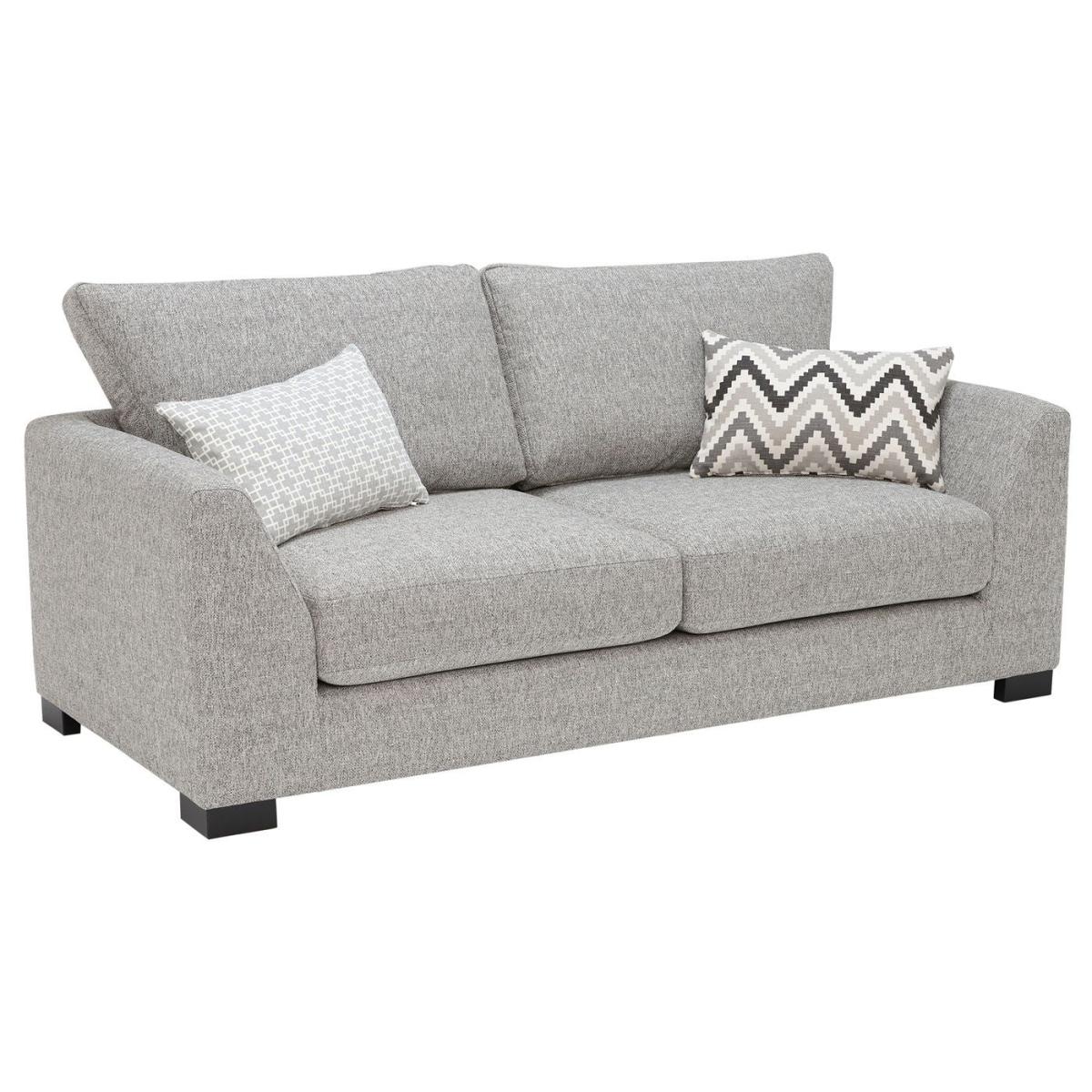 Milford 3 Seater Fabric Sofa, Grey | Barker & Stonehouse – image 3
