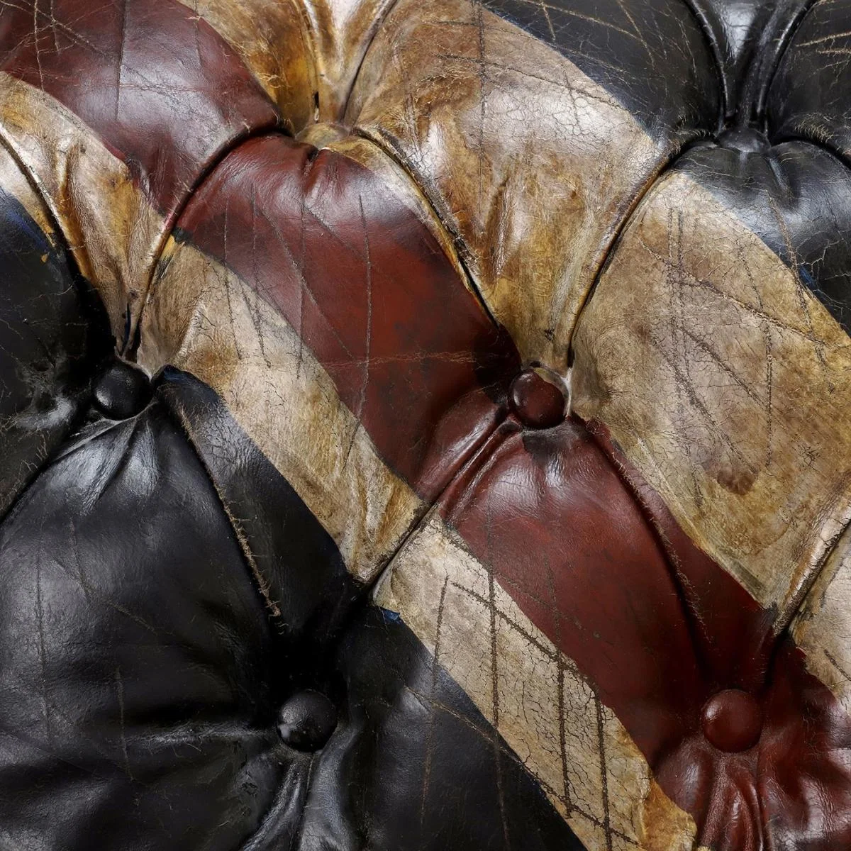 Timothy Oulton Westminster Button 3 Seater Chesterfield Sofa, Jack'dn Broken – image 7