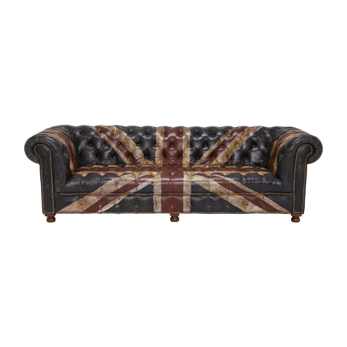 Timothy Oulton Westminster Button 3 Seater Chesterfield Sofa, Jack'dn Broken – image 1