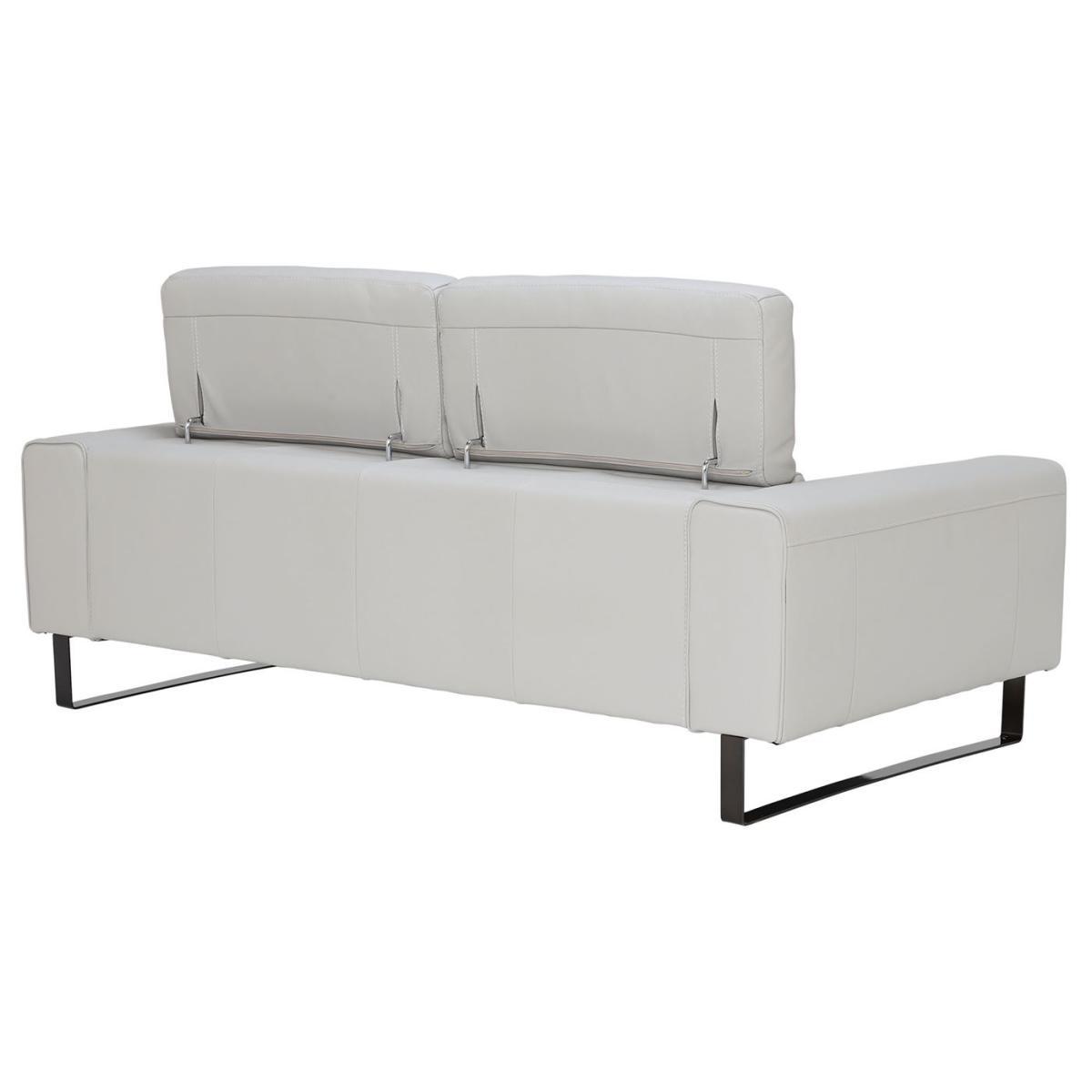 Milan 3 Seater Sofa, Bull 6502 Leather – image 11