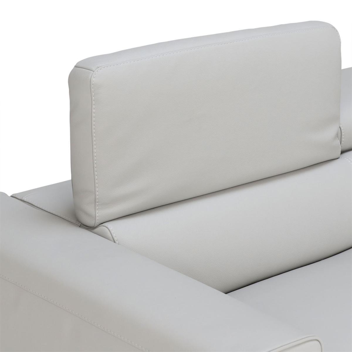 Milan 3 Seater Sofa, Bull 6502 Leather – image 5