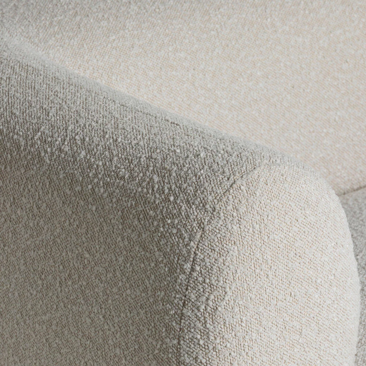 Edmonia 3 Seater Sofa, Neutral Boucle | Barker & Stonehouse – image 3