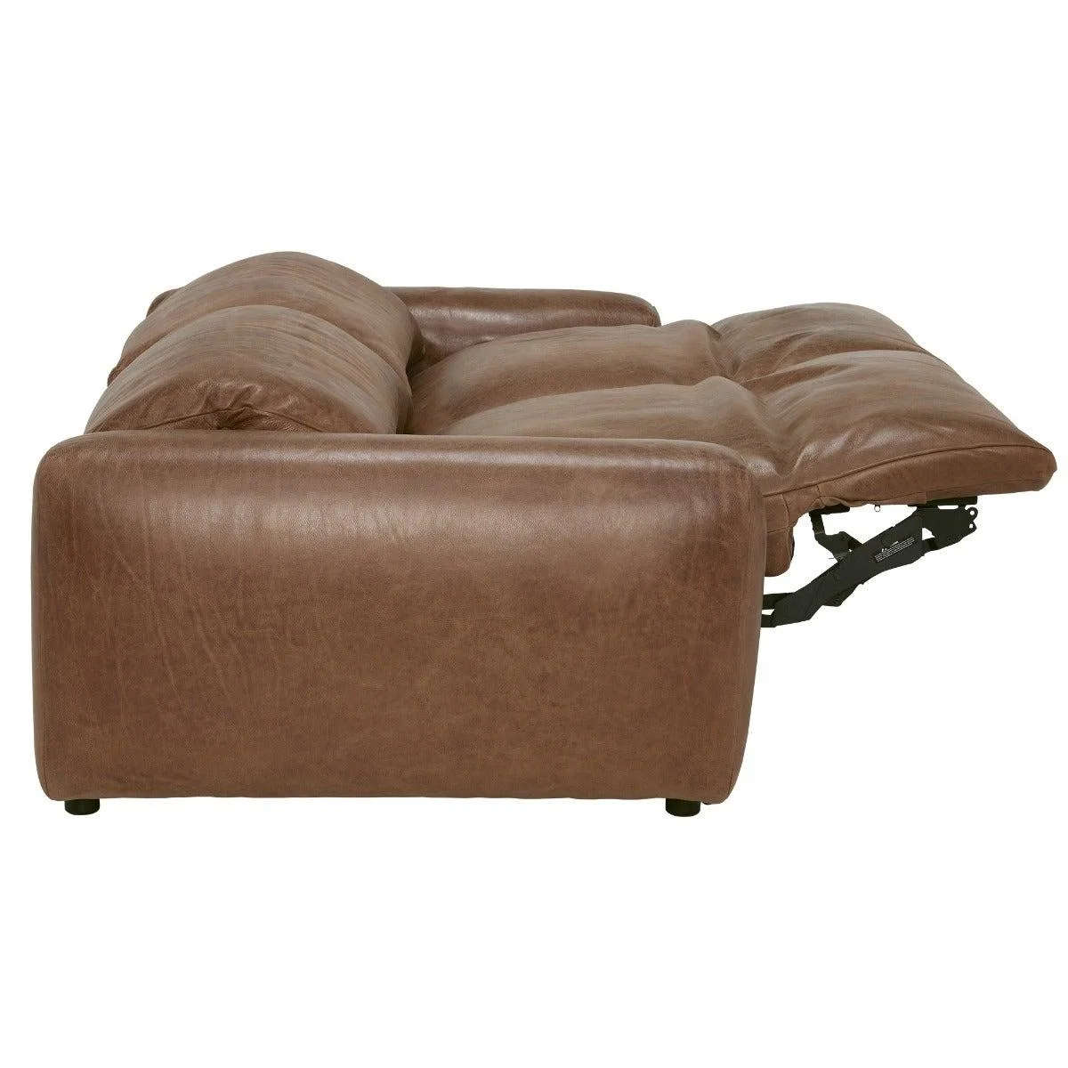 Timothy Oulton Pudgie Motion 3 Seater Sofa, Brown Leather | Barker & Stonehouse – image 11