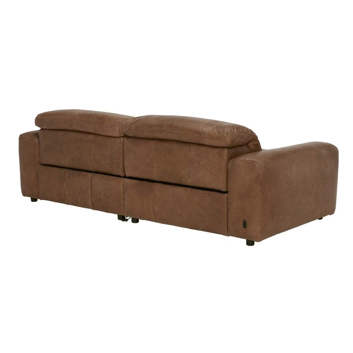 Timothy Oulton Pudgie Motion 3 Seater Sofa, Brown Leather | Barker & Stonehouse – image 13