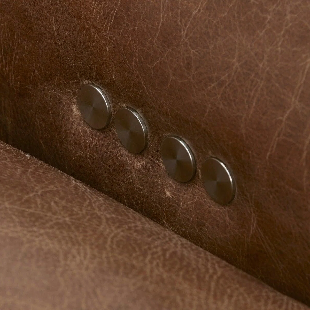 Timothy Oulton Pudgie Motion 3 Seater Sofa, Brown Leather | Barker & Stonehouse – image 14