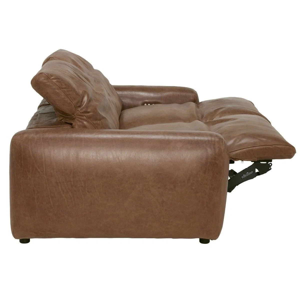 Timothy Oulton Pudgie Motion 3 Seater Sofa, Brown Leather | Barker & Stonehouse – image 10