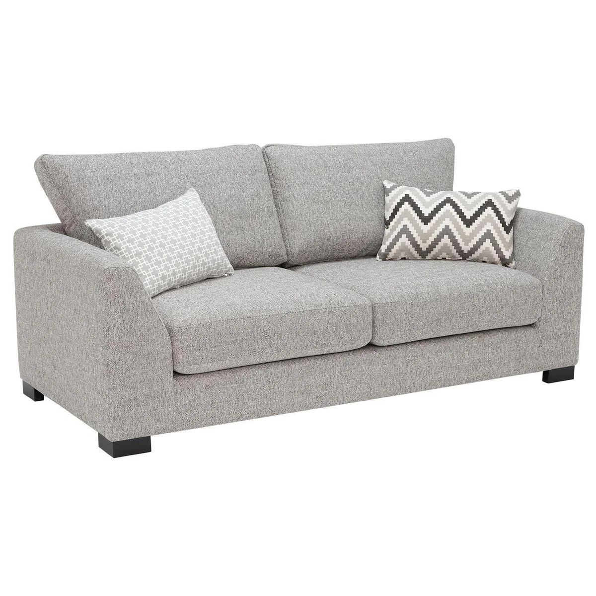 Milford 3 Seater Fabric Sofa, Vegas Zinc – image 3