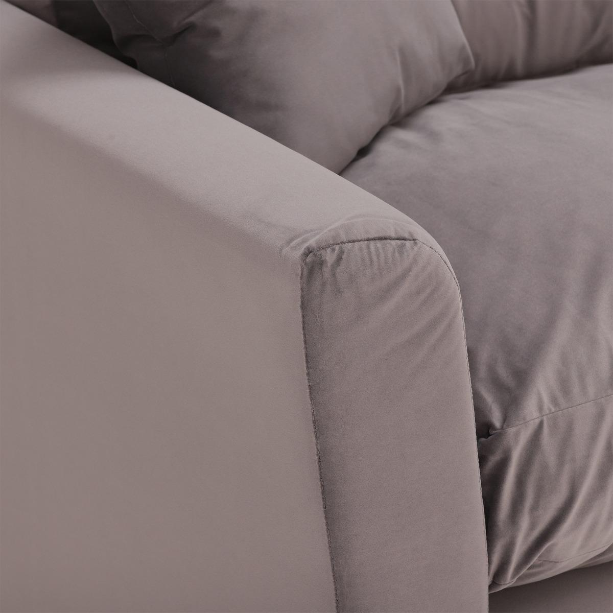 Taylor 3 Seater Sofa, Sunningdale Nickel Grey – image 3