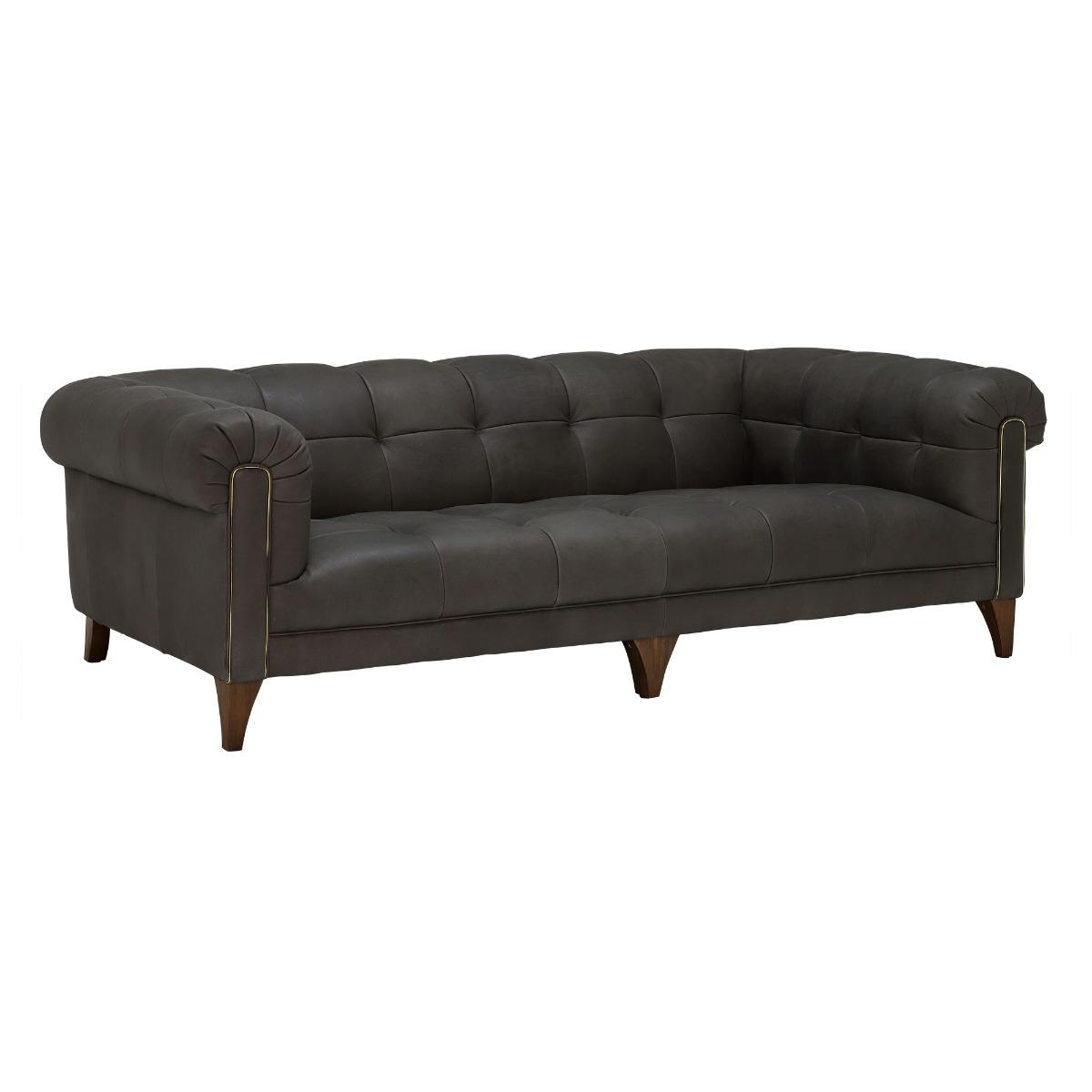 Elena Leather 3 Seater Sofa, 776 | Barker & Stonehouse – image 2