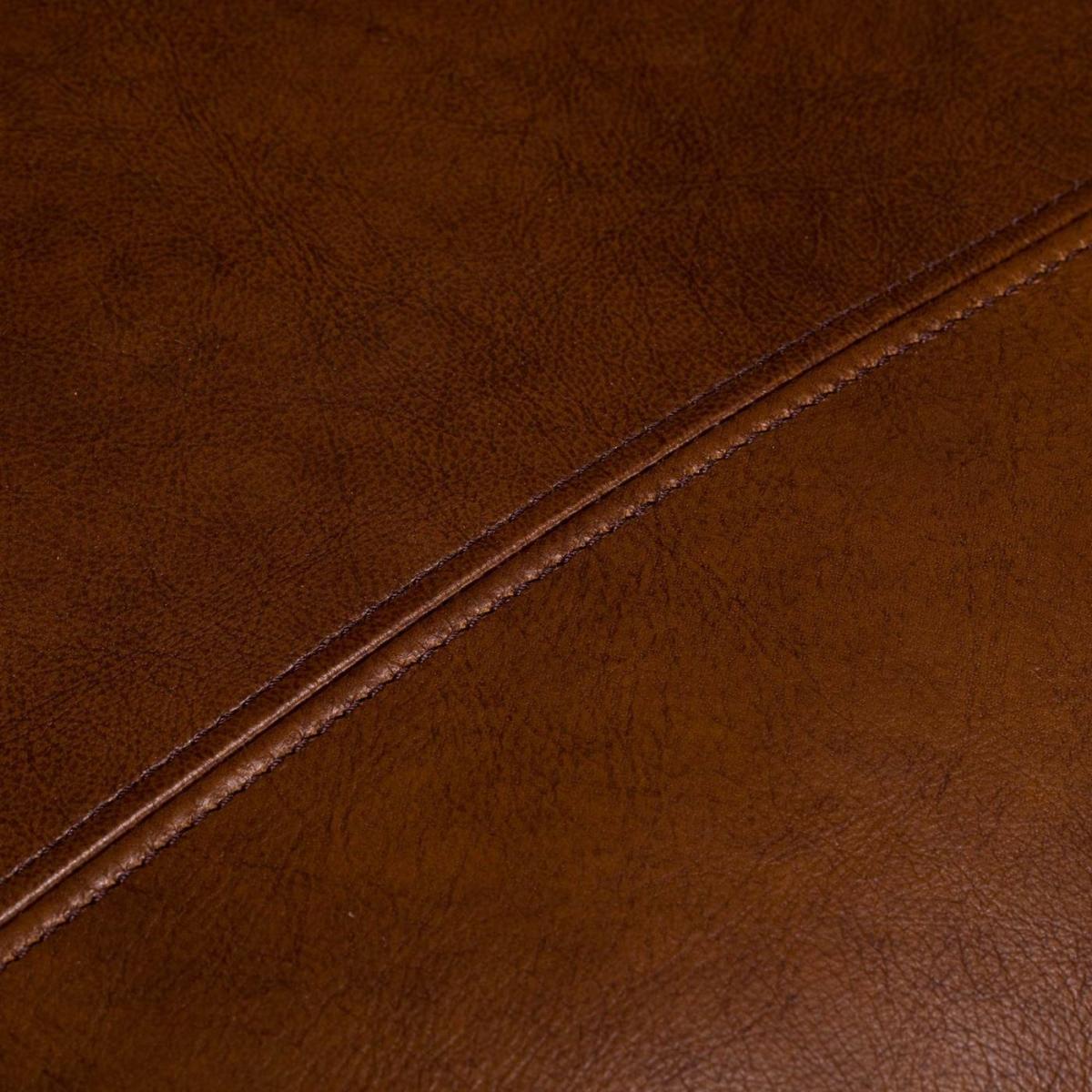 Parker Knoll Meredith Leather Grand Sofa, London Saddle – image 8