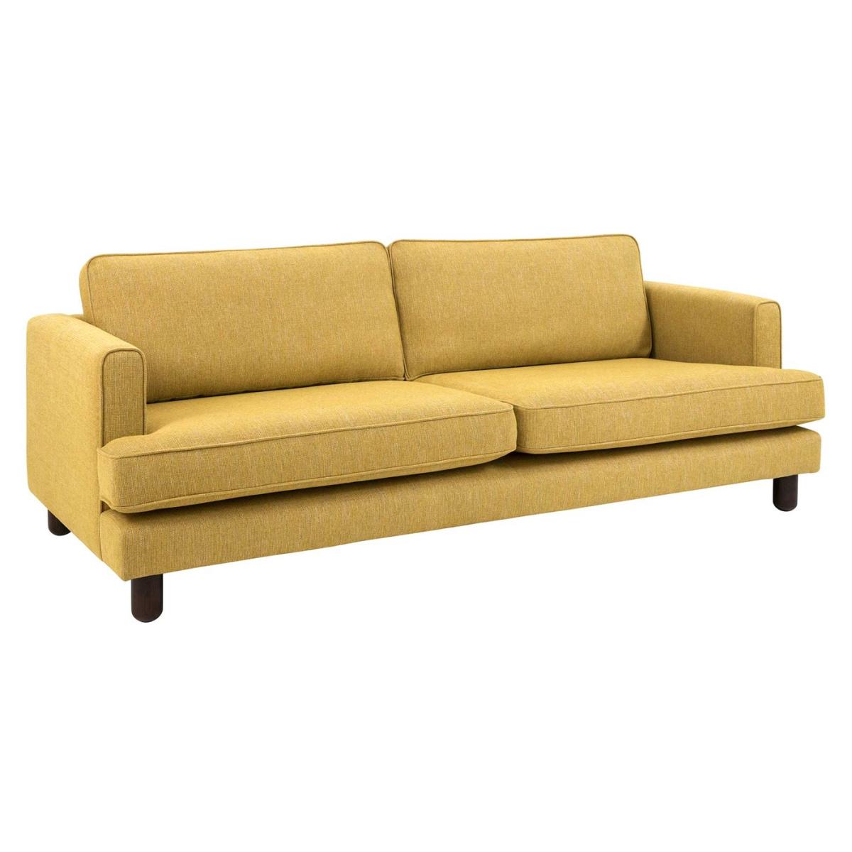 Orla Kiely Willow Medium 3 Seater Sofa, Brown Fabric | Barker & Stonehouse – image 2