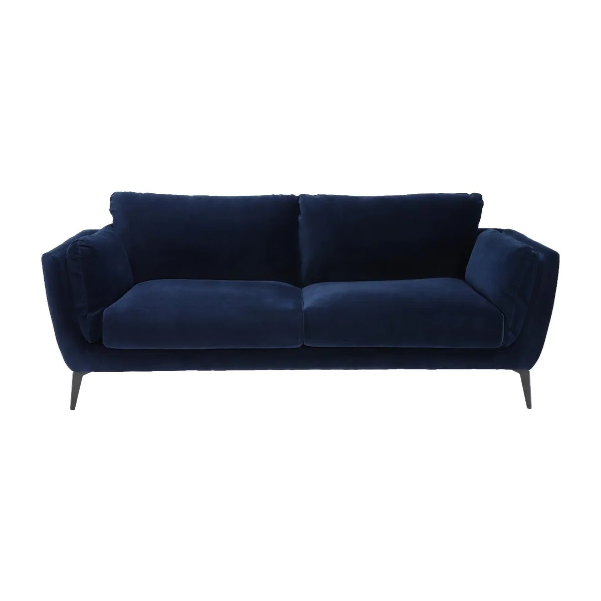 3 Seater Sofa - Navy - W217 x D93 x H88cm - Barker and Stonehouse – image 1