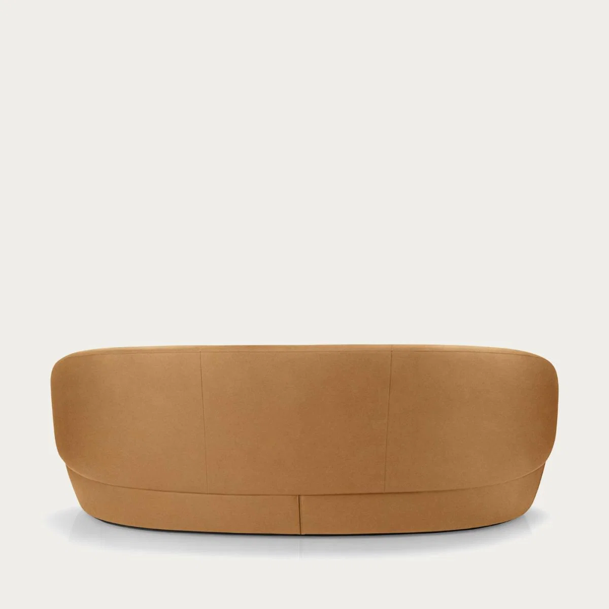 Vintage Cognac Naïve Sofa 3-seater – image 4