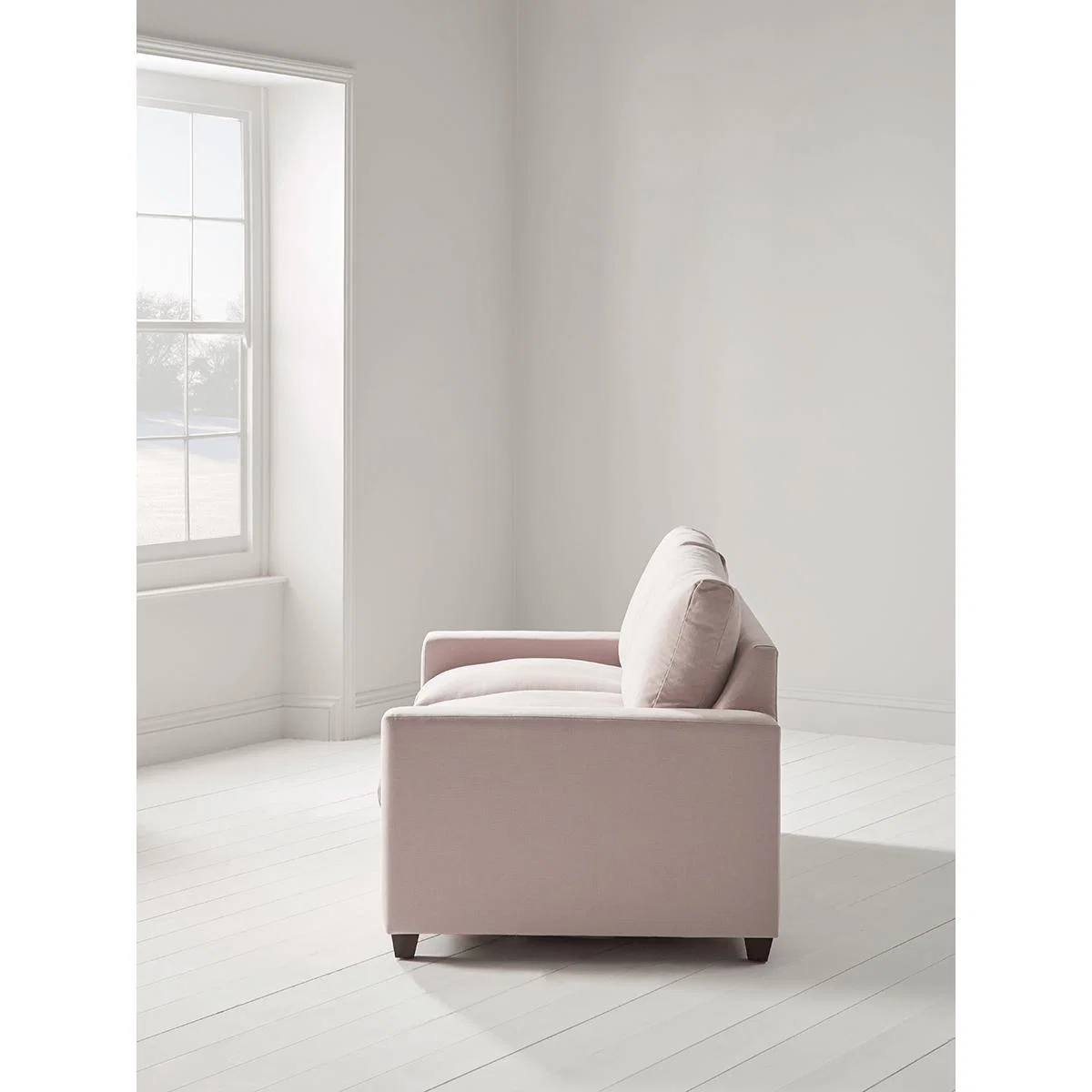Wimbledon Three Seater Sofa - Deep Grey Velvet – image 5