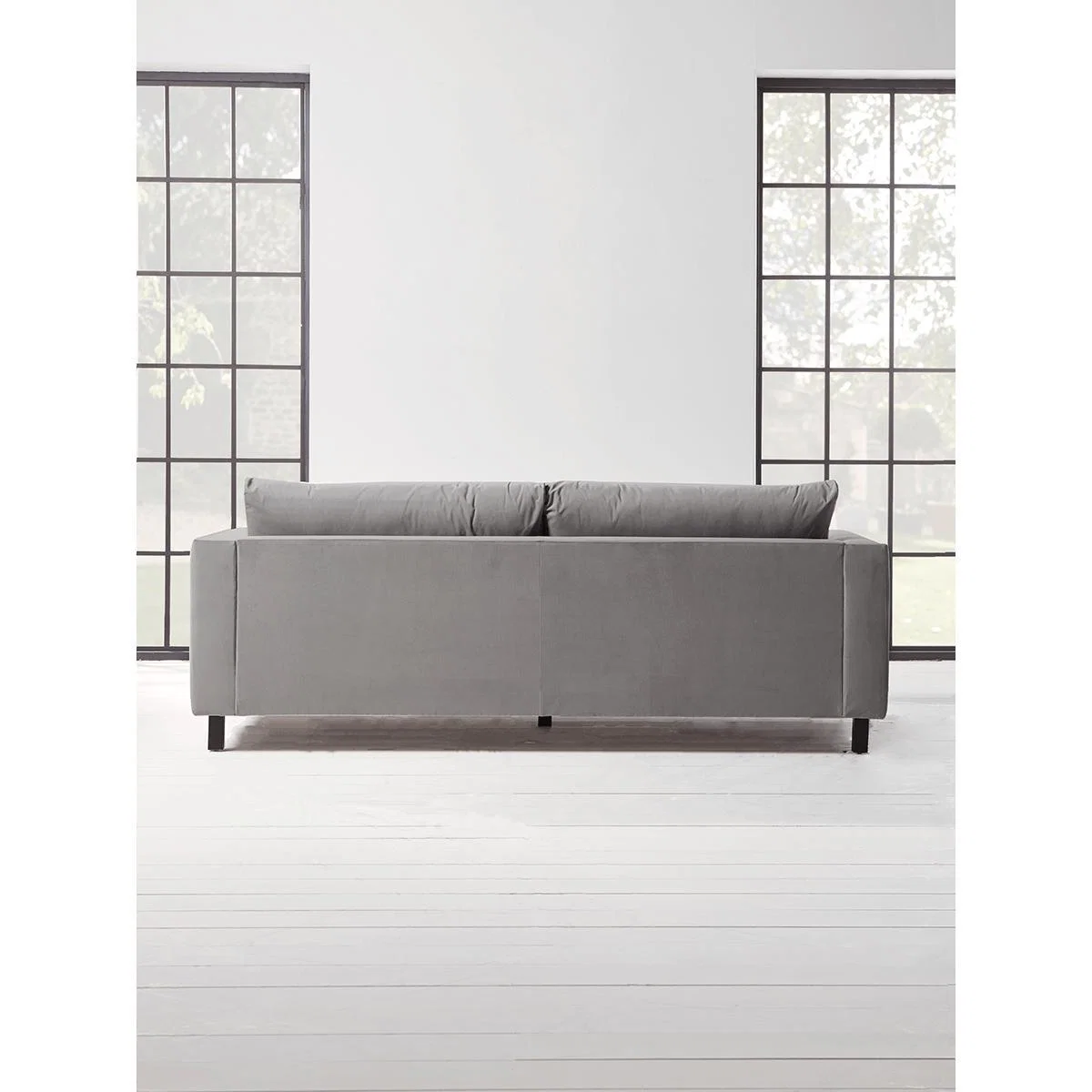 Battersea Three Seater Sofa - Flint Linen Cotton Blend – image 6