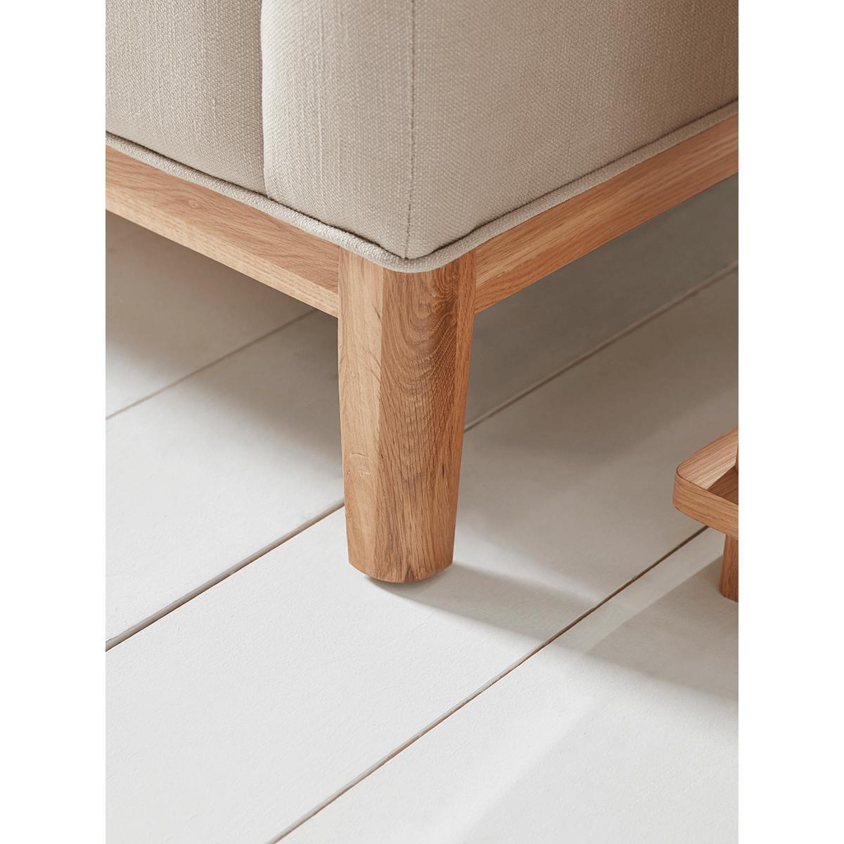 Nord Three Seater Sofa - Ash Linen Cotton Blend – image 4