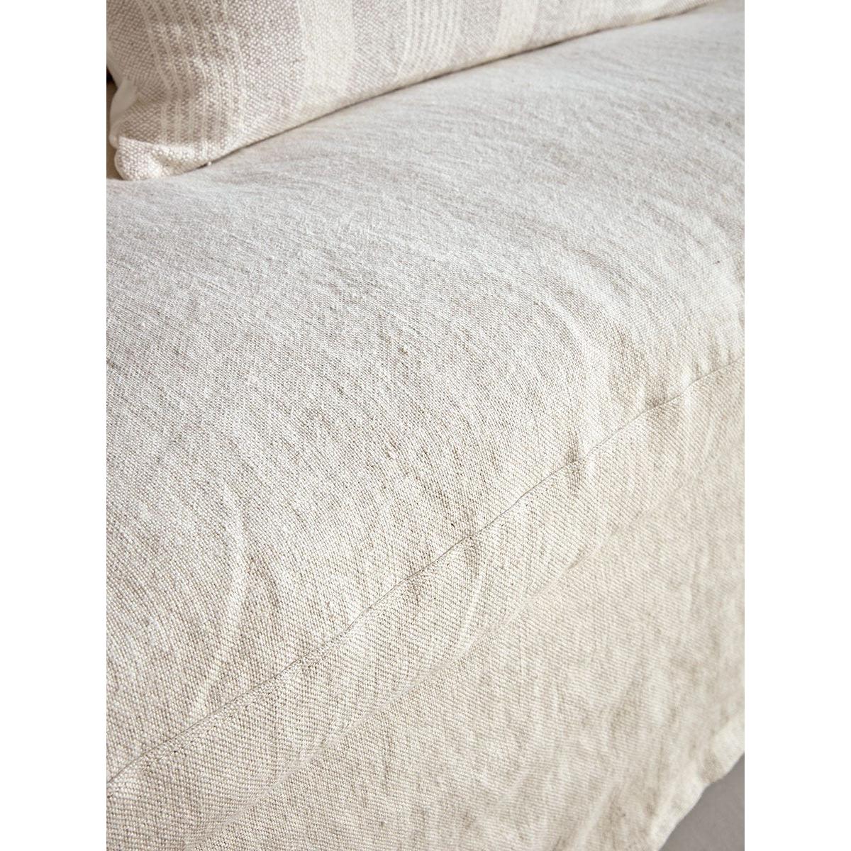 Emilia Linen Three Seater Sofa – image 5