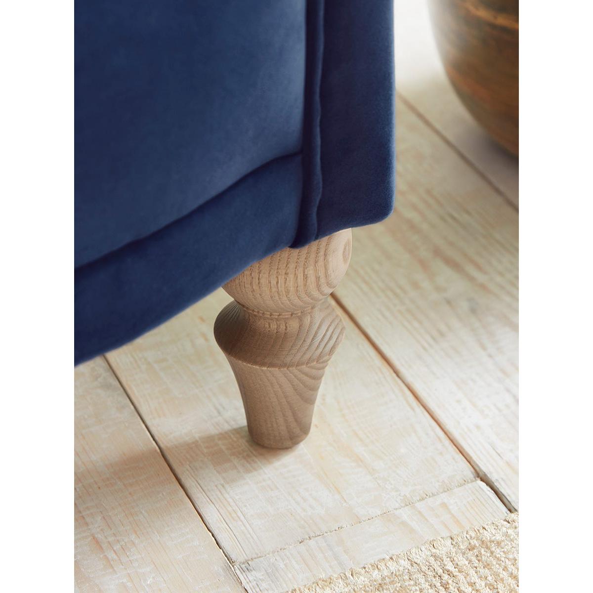 Lucille Three Seater Sofa - Moss Velvet – image 4