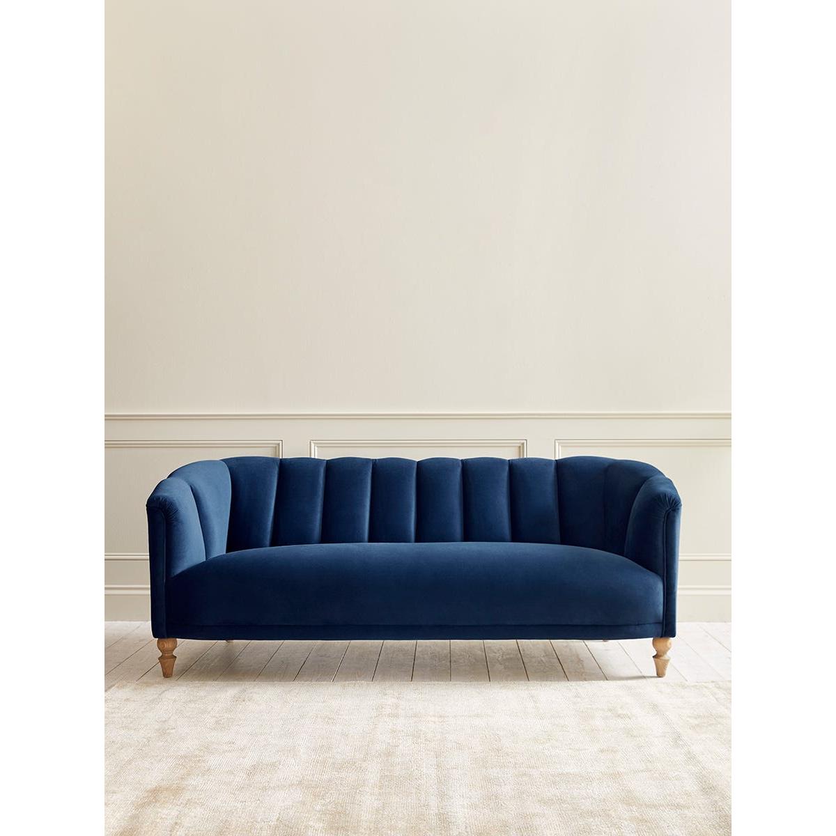 Lucille Three Seater Sofa - Moss Velvet – image 5