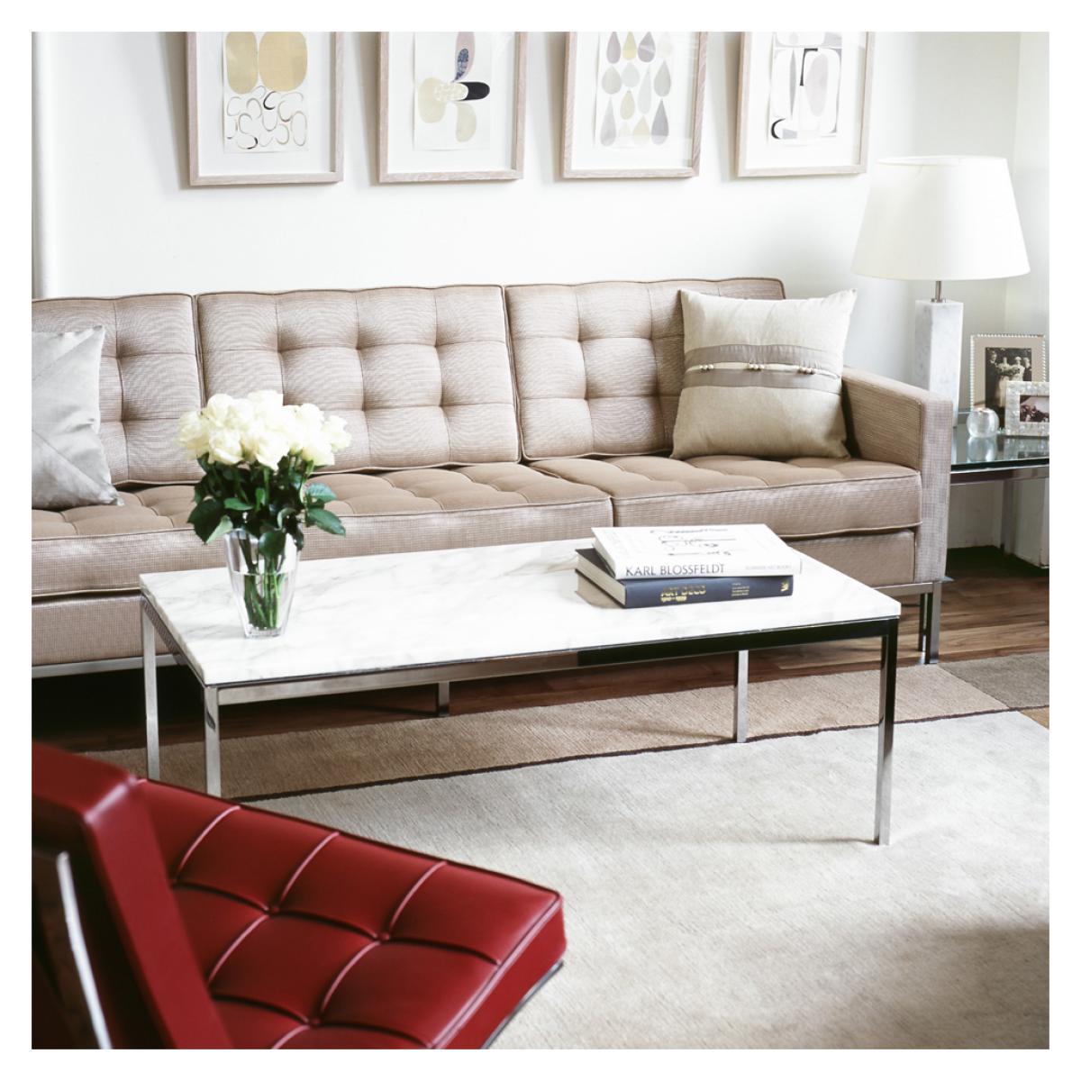 Florence Knoll 3-Seat Sofa Cato Fabric – image 3
