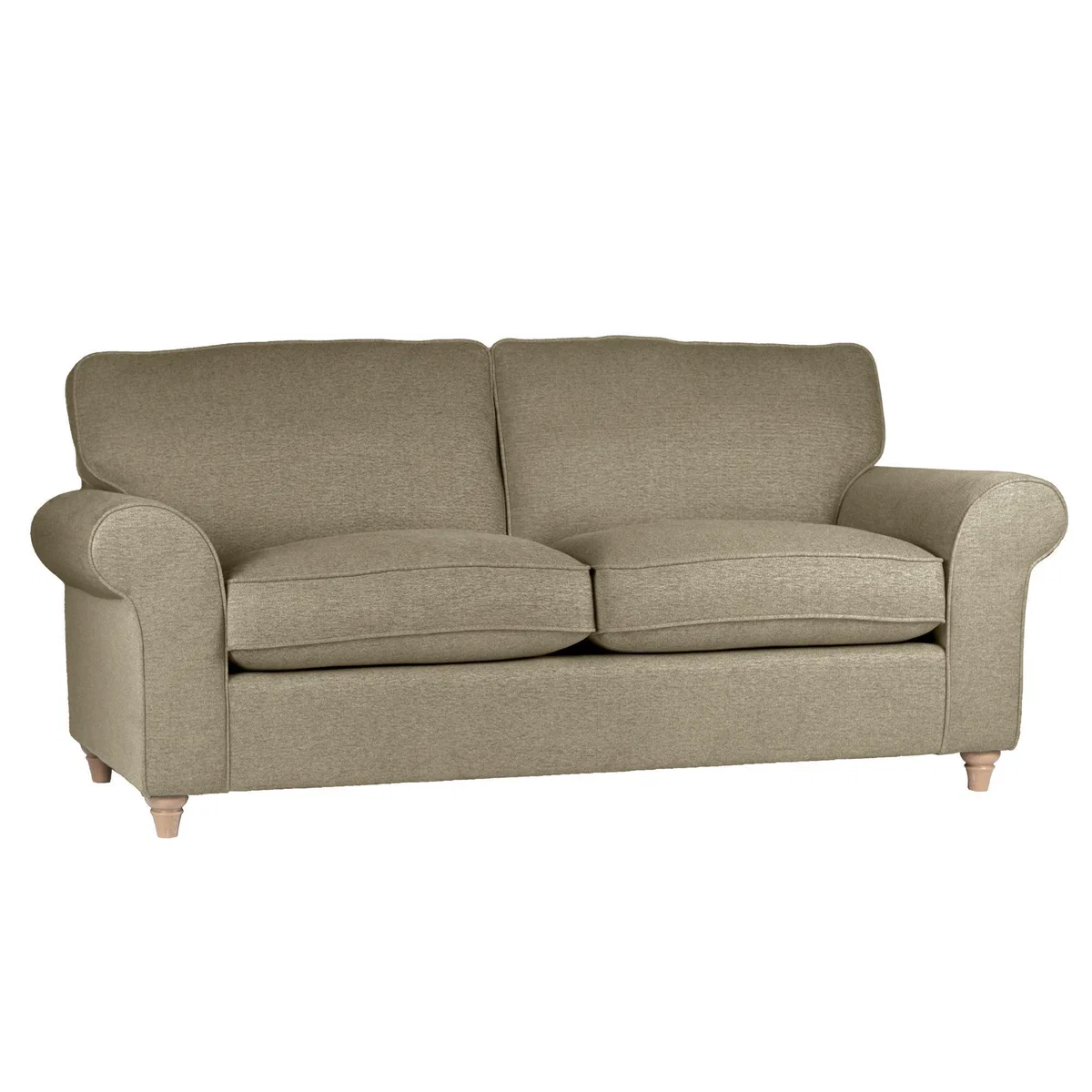 Rosa Fabric 3 Seater Sofa Olive (Green) – image 3
