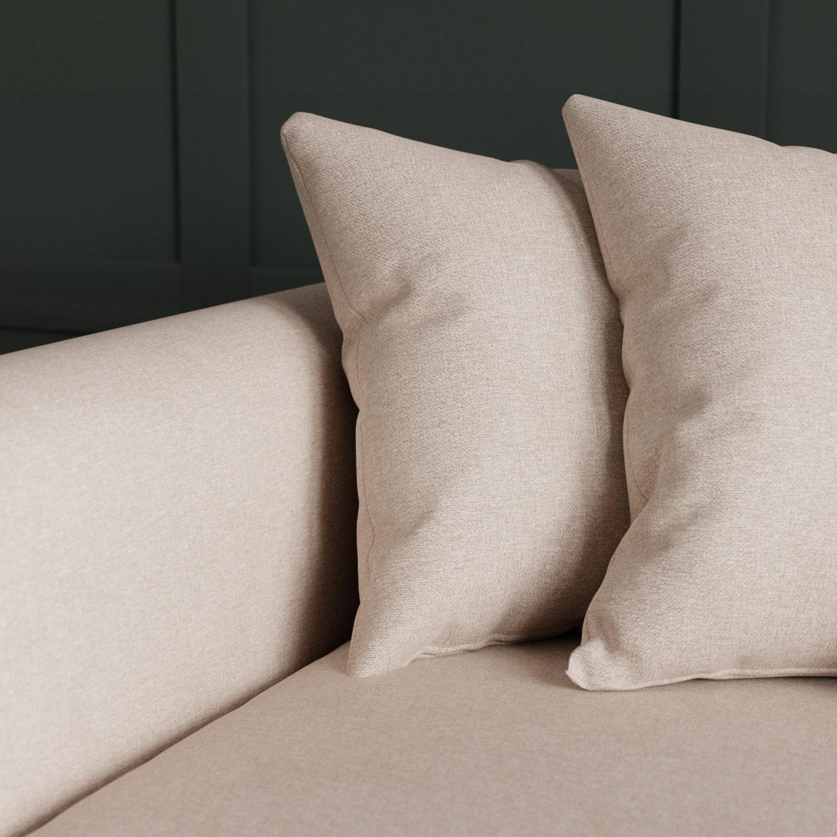 Blake Soft Texture Fabric 3 Seater Sofa Soft Texture Natural – image 6