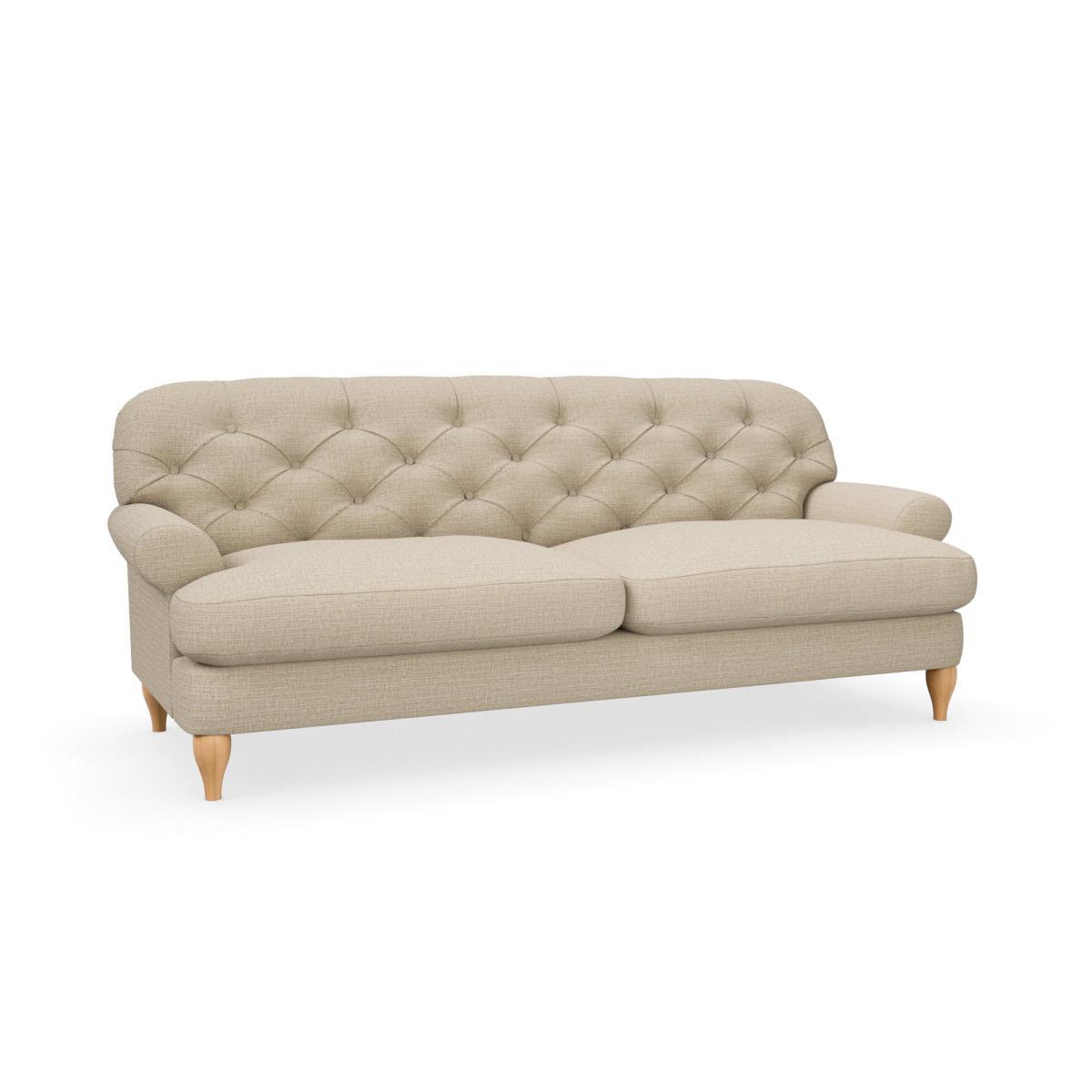 Canterbury Textured Weave 3 Seater Sofa Textured Weave Honey – image 2