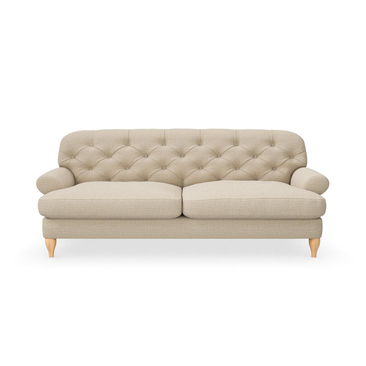 Canterbury Textured Weave 3 Seater Sofa Textured Weave Honey – image 3