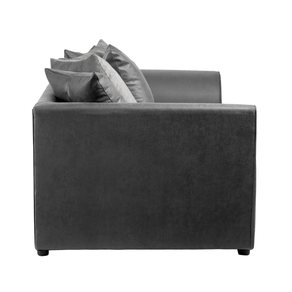 Blake Fabric Combo 3 Seater Sofa Grey – image 4