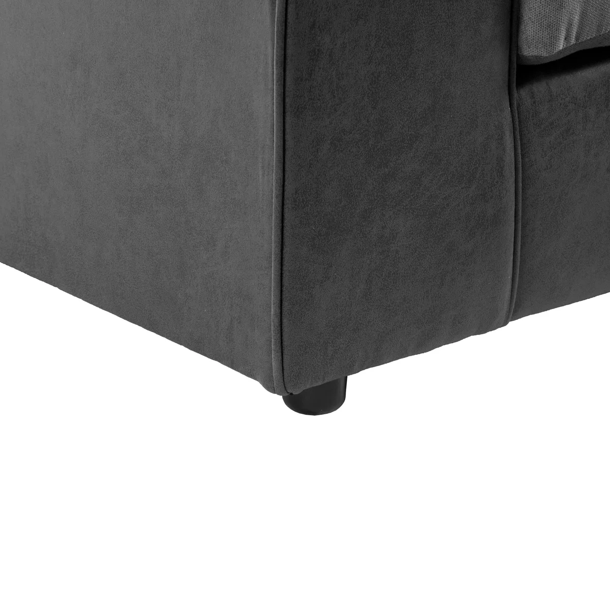 Blake Fabric Combo 3 Seater Sofa Grey – image 7