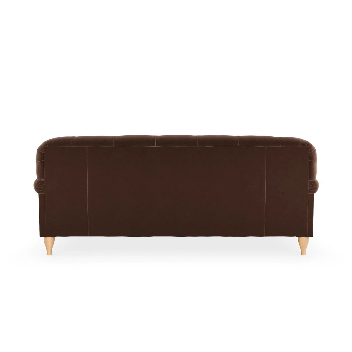 Canterbury Luxury Velvet 3 Seater Sofa Luxury Velvet Pinecone – image 5
