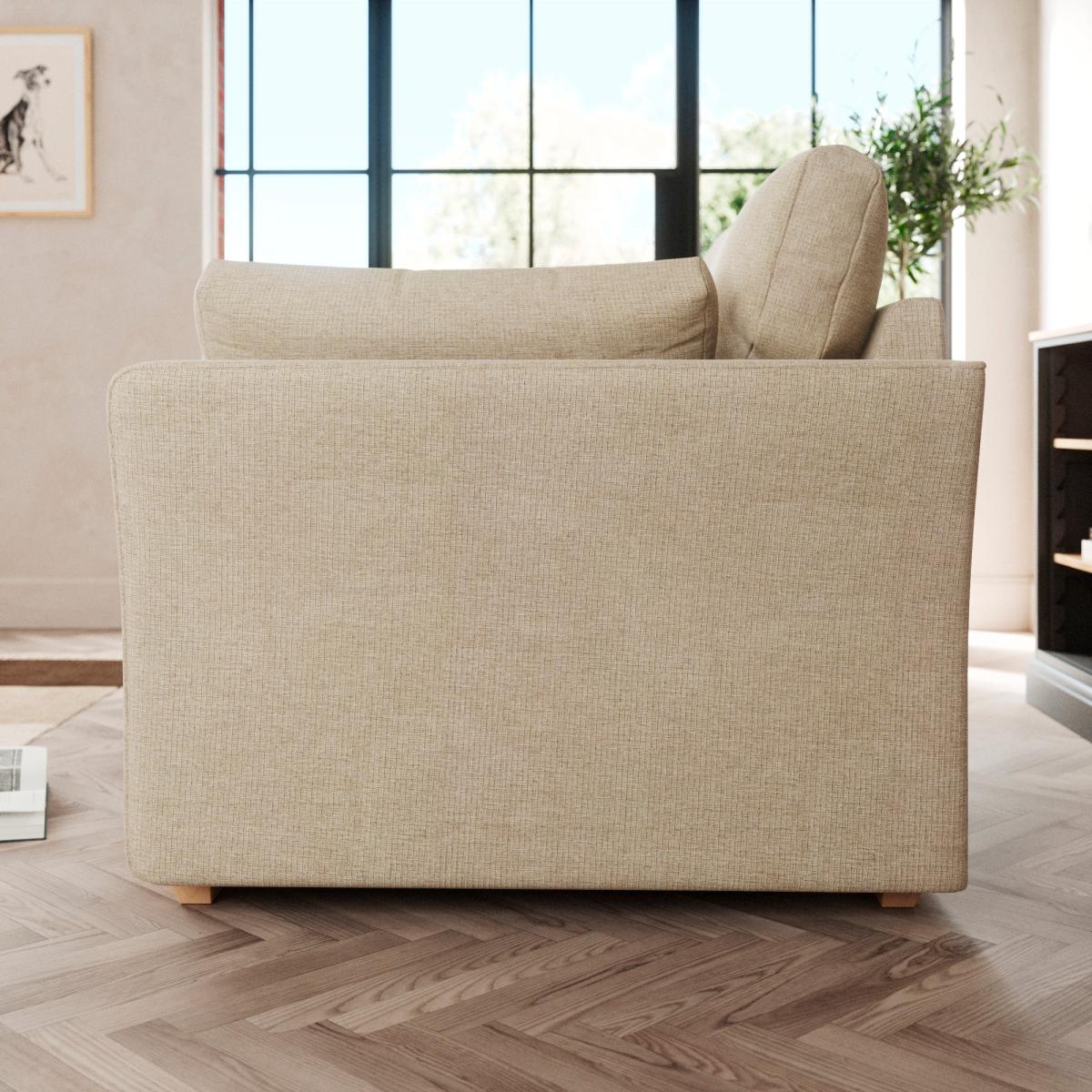 Blakeney 3 Seater Sofa Tonal Weave Natural – image 3