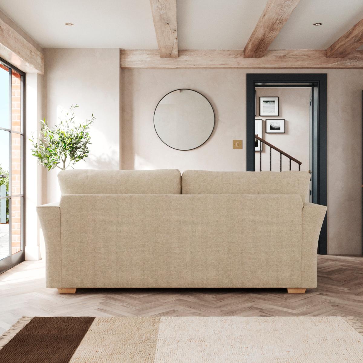 Blakeney 3 Seater Sofa Tonal Weave Natural – image 4