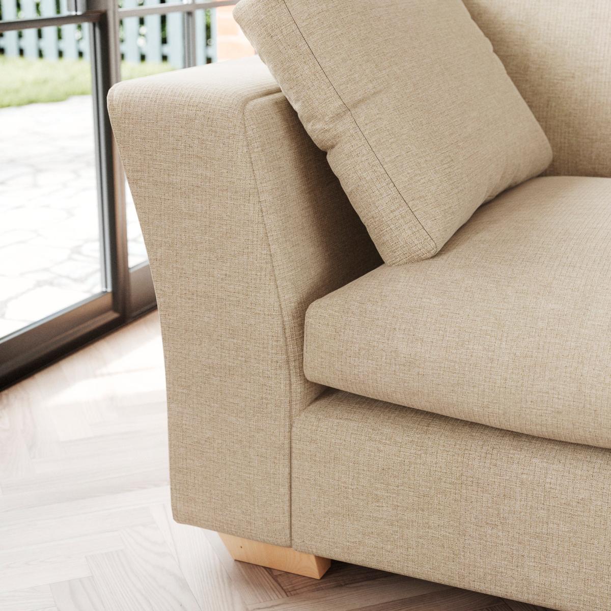 Blakeney 3 Seater Sofa Tonal Weave Natural – image 5