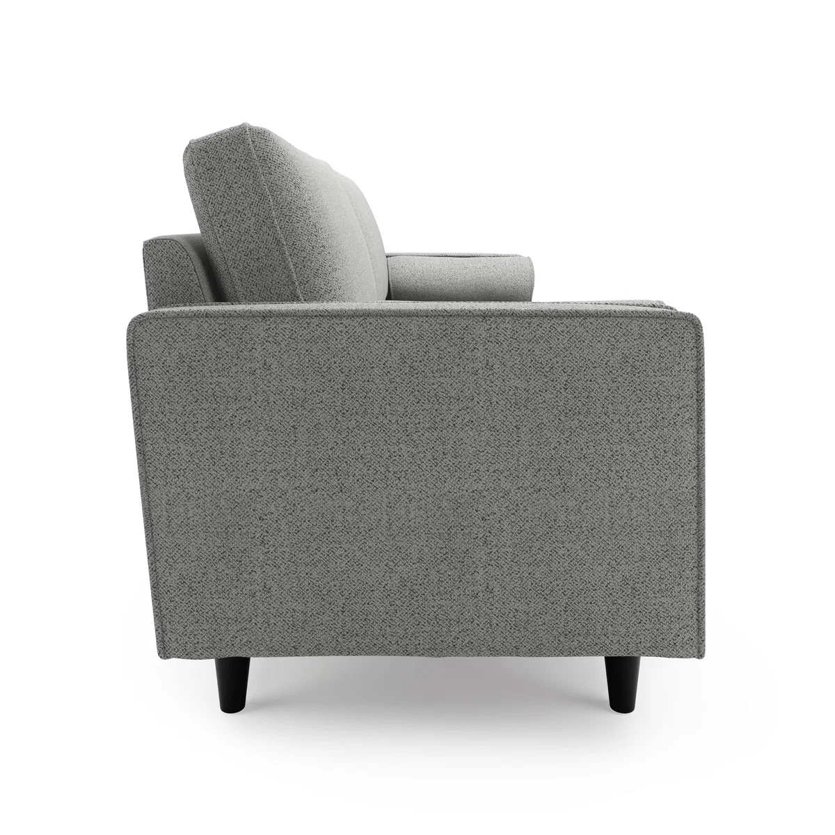 Alfie Boucle 3 Seater Sofa Light Grey – image 4