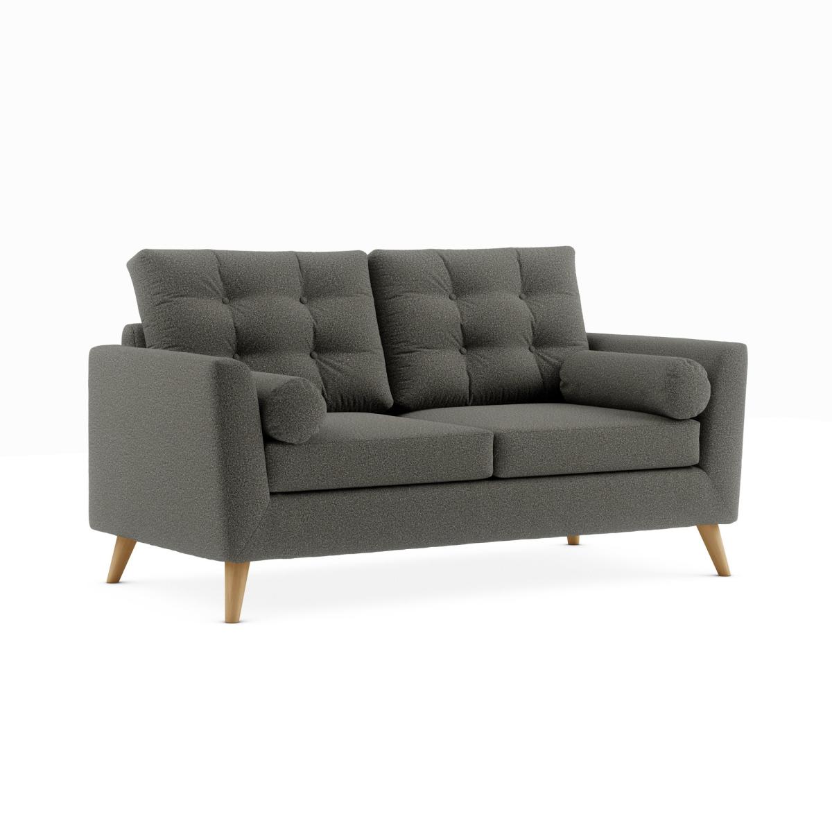 Lewes Woolly Marl 3 Seater Sofa Cosy Marl Soft Granite – image 2
