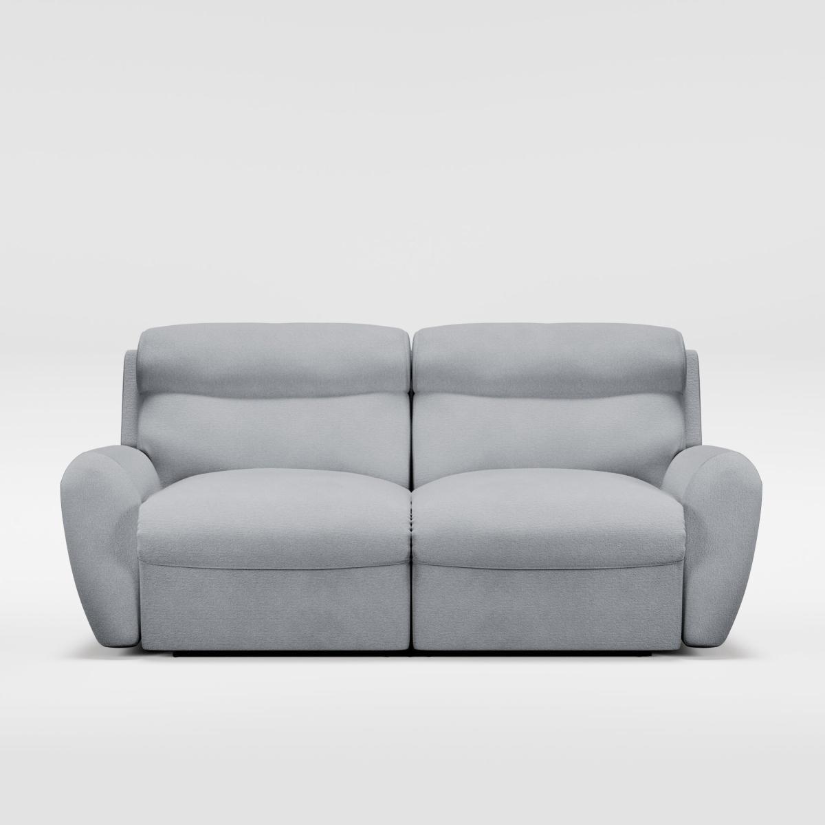 Wareham 3 Seater Power Recliner Sofa Chenille Sky – image 9