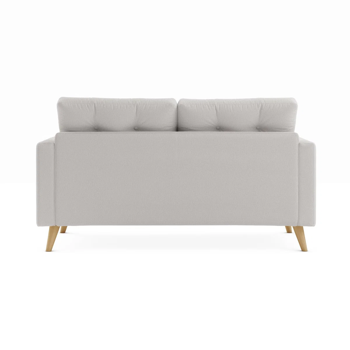 Lewes Textured Weave 3 Seater Sofa Textured Weave Silver – image 5