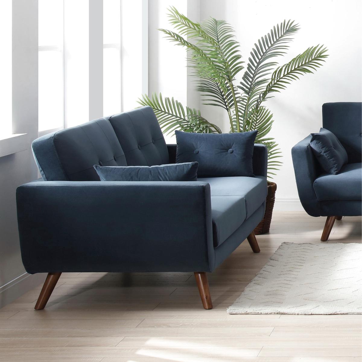 Bobby 2 Seater Sofa Ink Ink (Blue) – image 2