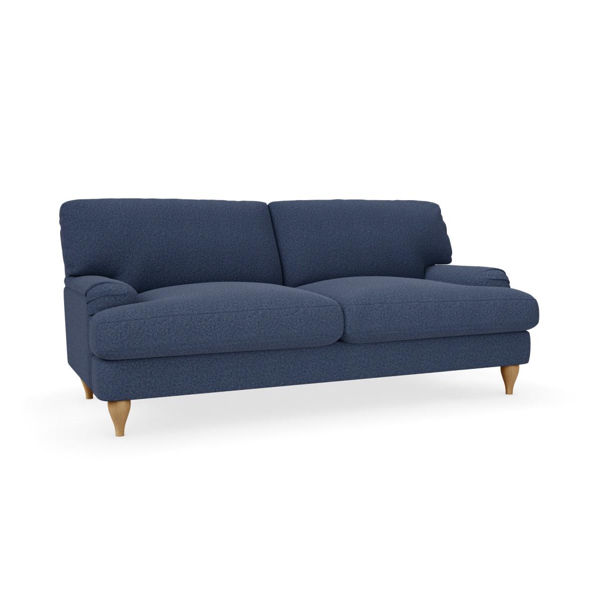 Darwin Woolly Marl 3 Seater Sofa Woolly Marl Navy – image 2