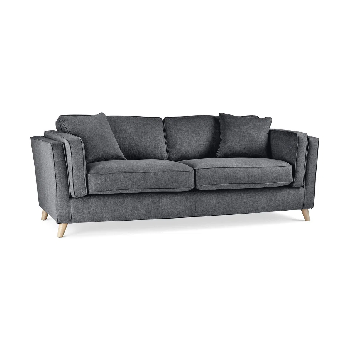 Arabella 3 Seater Sofa Brushed Plain Fabric Brushed Plain Silk – image 2