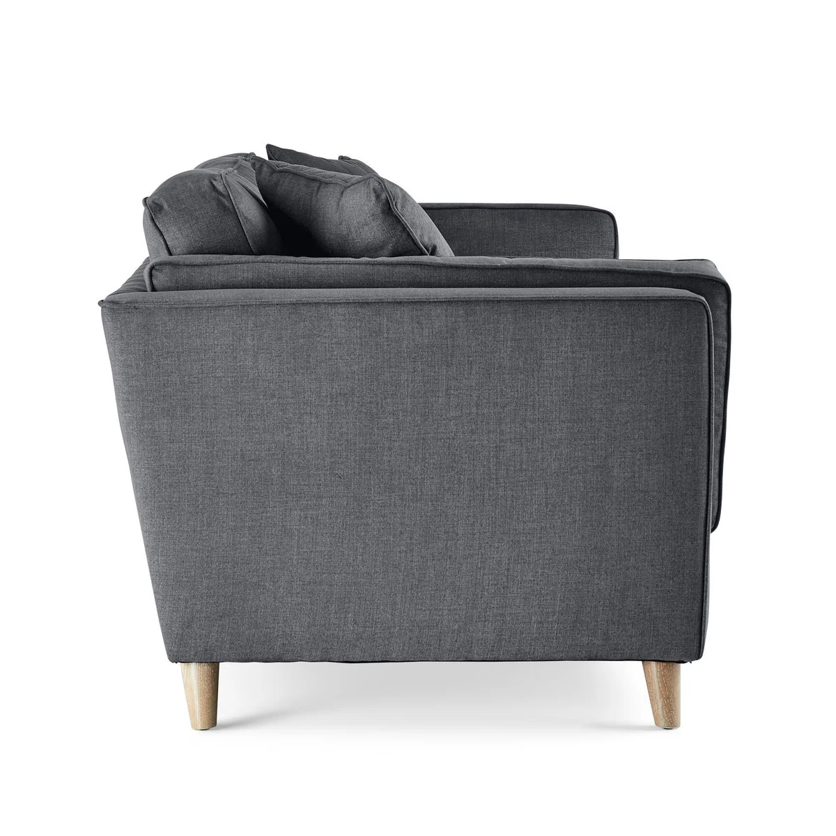Arabella 3 Seater Sofa Brushed Plain Fabric Brushed Plain Silk – image 3