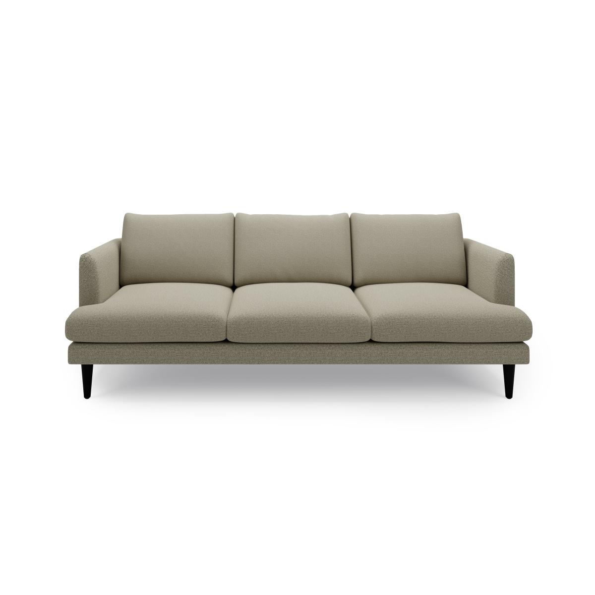 Reuben Tonal Boucle 3 Seater Sofa Brown – image 3