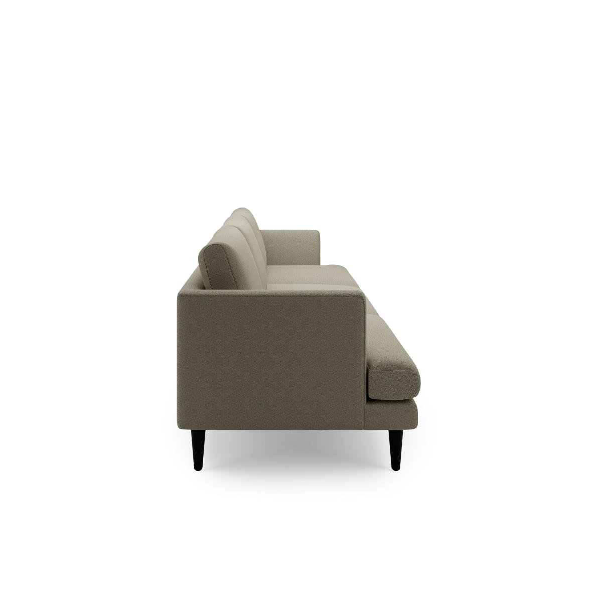 Reuben Tonal Boucle 3 Seater Sofa Brown – image 4