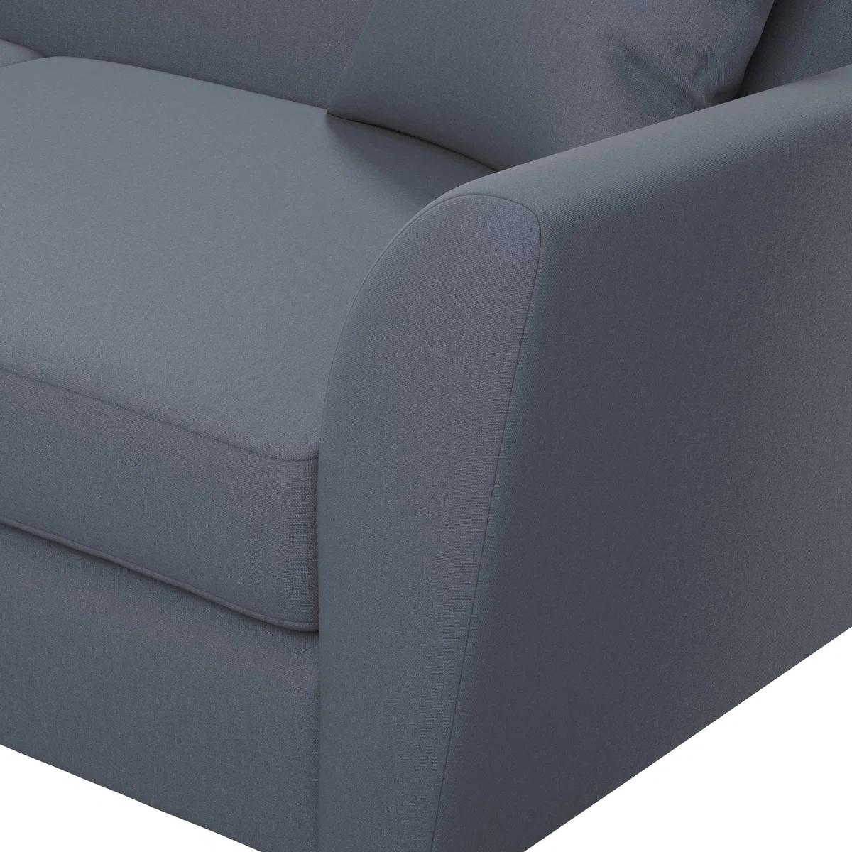 Ernie Fabric 3 Seater Sofa Navy – image 6