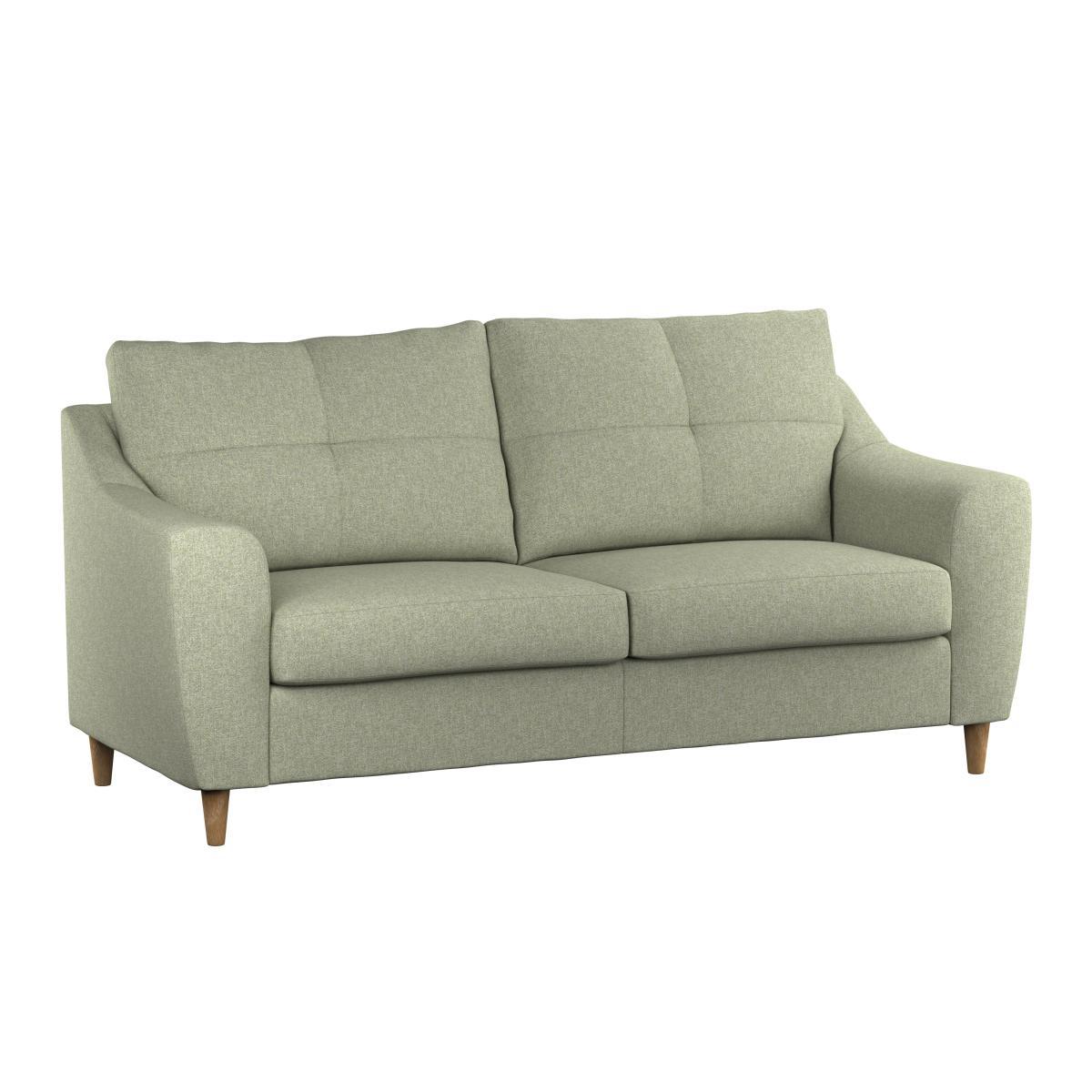 Baxter Textured Weave 3 Seater Sofa Light Moss – image 2