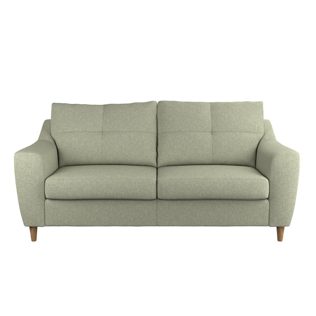 Baxter Textured Weave 3 Seater Sofa Light Moss – image 3