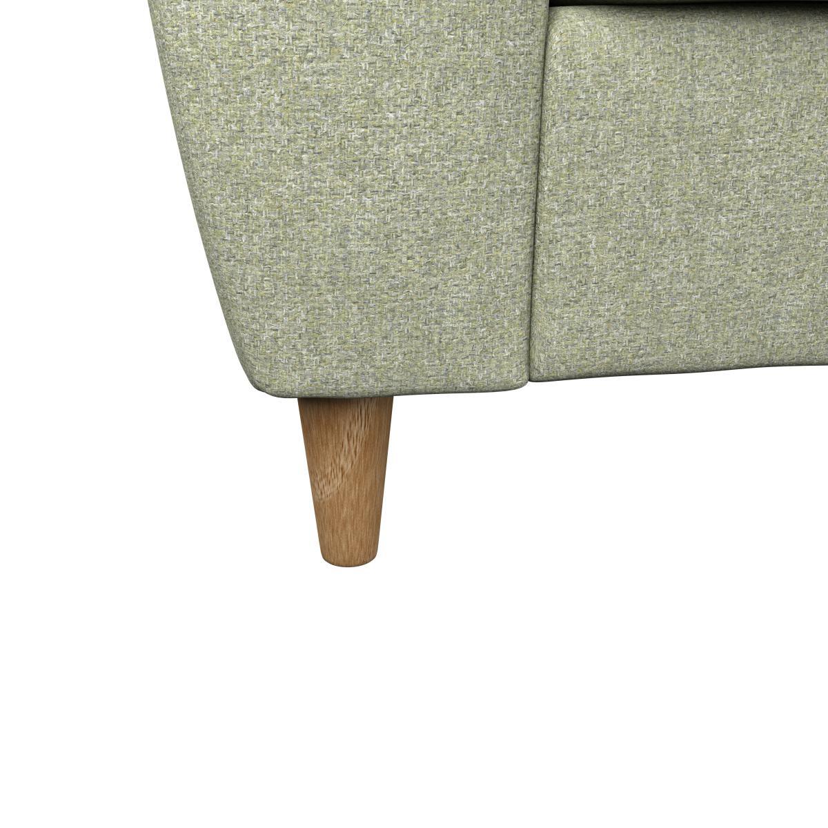 Baxter Textured Weave 3 Seater Sofa Light Moss – image 7