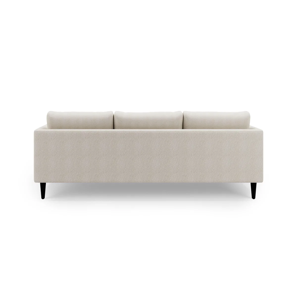 Reuben Tonal Boucle 3 Seater Sofa Tonal Boucle Natural – image 5